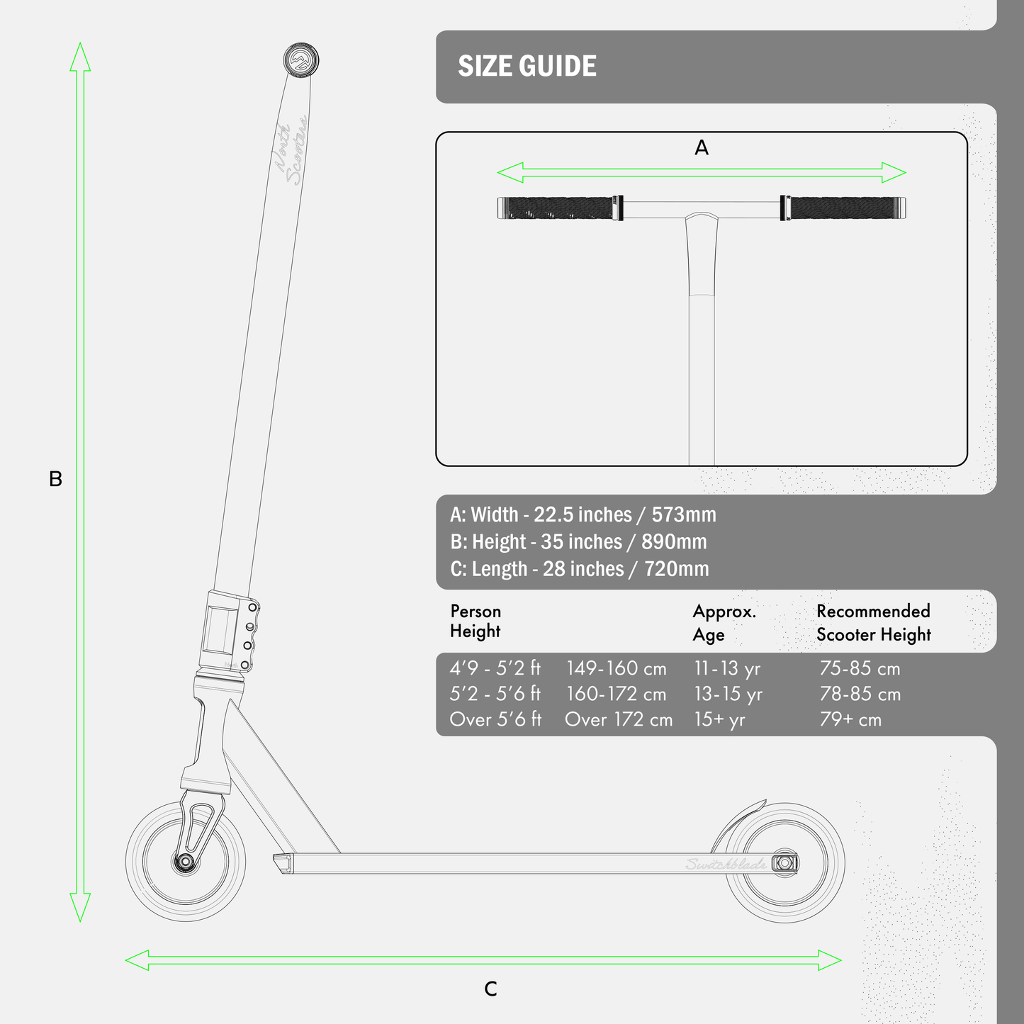 North Switchblade - Complete Scooter - G2-3
